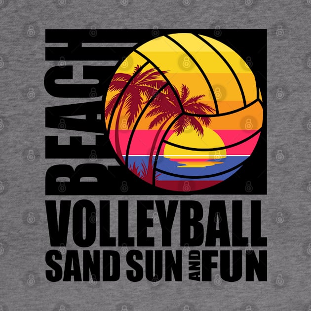 Beach Volleyball - Sand Sun and Fun Light by MakeNineDesigns